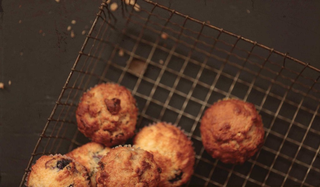 freshly baked muffins