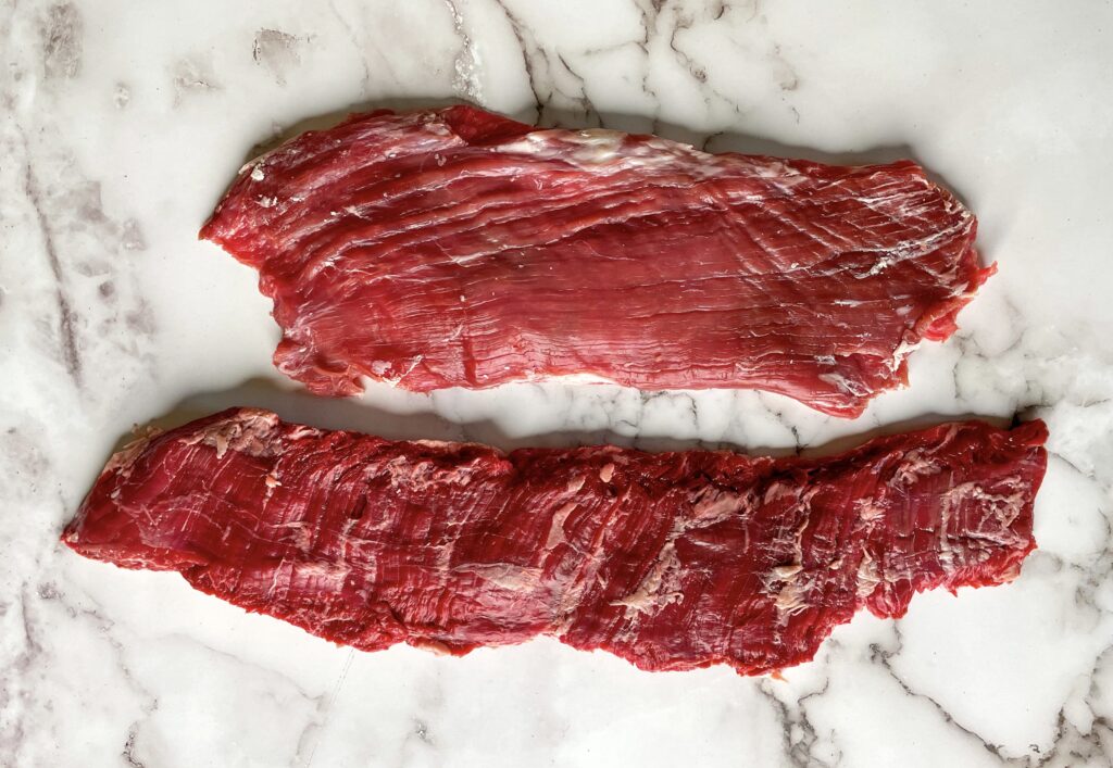 Learn the differences between flank steak and skirt steak.